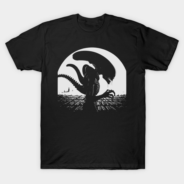 Giger's Alien T-Shirt by Occult Store